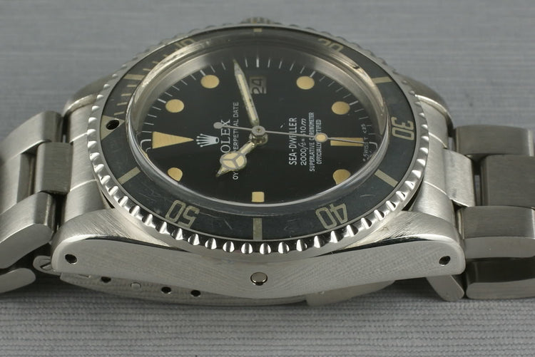 Rolex Sea Dweller 1665 Rail Dial