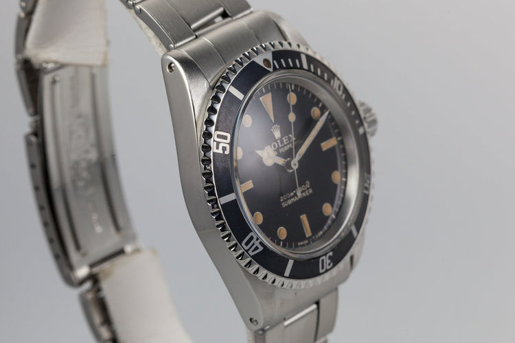 1965 Rolex Submariner 5513 with Gilt Dial