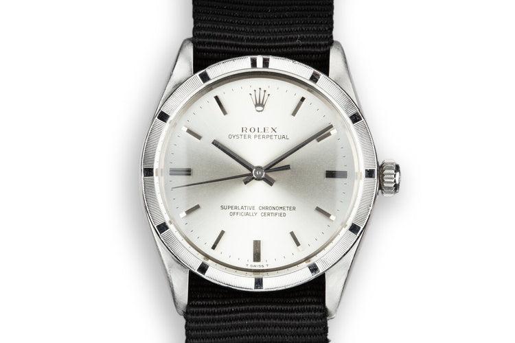 1967 Rolex Oyster Perpetual 1007 Silver Dial