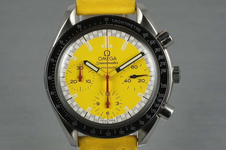 Omega Speedmaster Yellow ‘Michael Shumacher’ Dial 3816