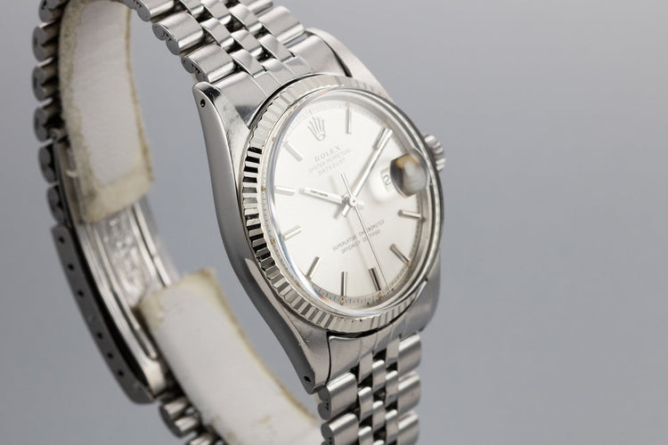 1973 Rolex DateJust 1601 Silver Sigma Dial
