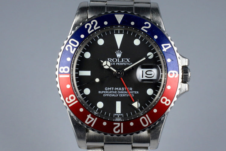 1967 Rolex GMT 1675 Service Dial