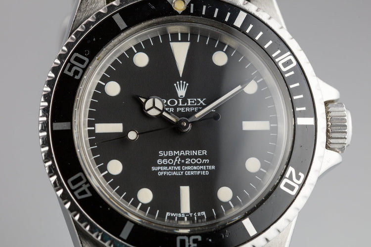 1970 Rolex Submariner 5512