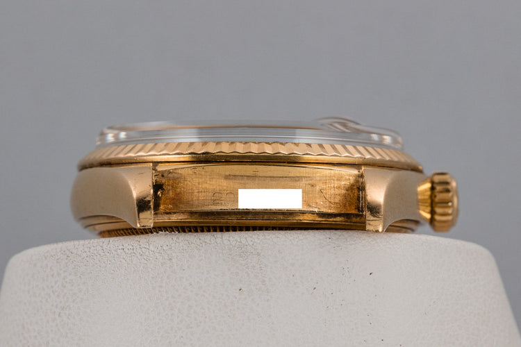 1968 Rolex 18K YG Day-Date 1803 Grey Dial with "Wide Boy" Markers