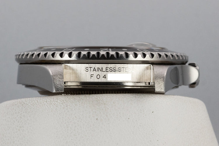 2003 Rolex GMT-Master II 16710 Black Bezel with Box and Papers