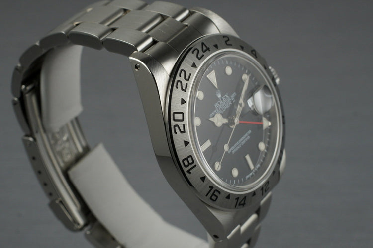 1997 Rolex Explorer II 16570 with Black Dial
