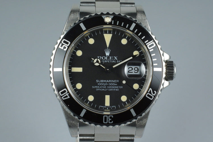 1981 Rolex Submariner 16800