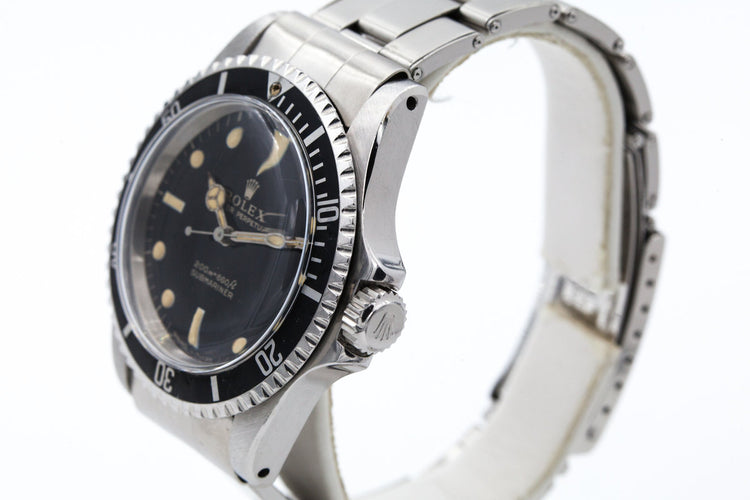 1964 Rolex Submariner 5513 Glossy Gilt Dial