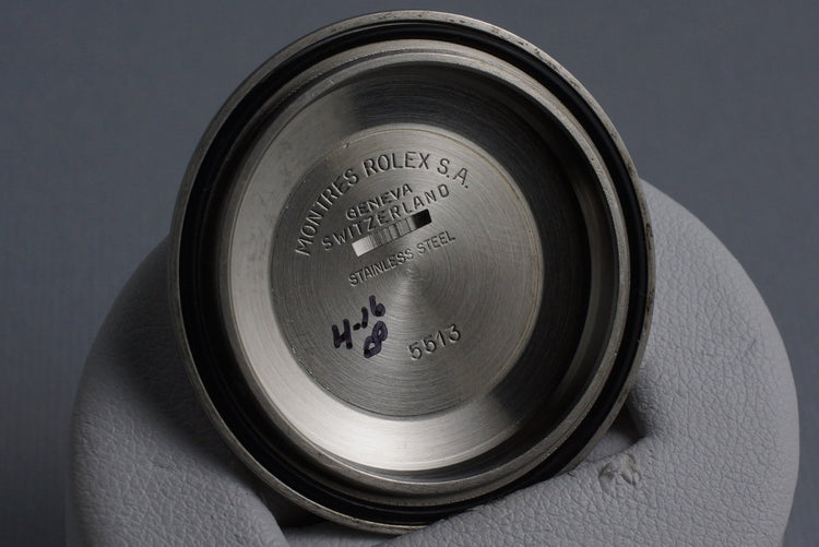 1983 Rolex Submariner 5513 Mark V Maxi Dial