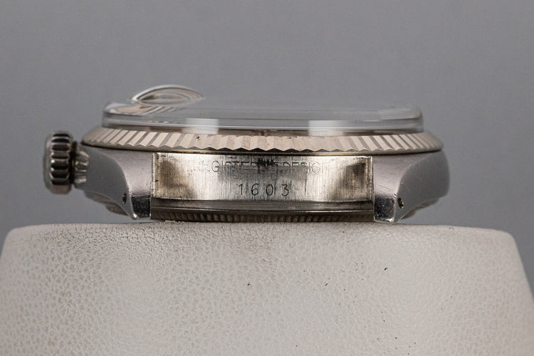 1974 Rolex DateJust 1603 with Silver Sigma Dial