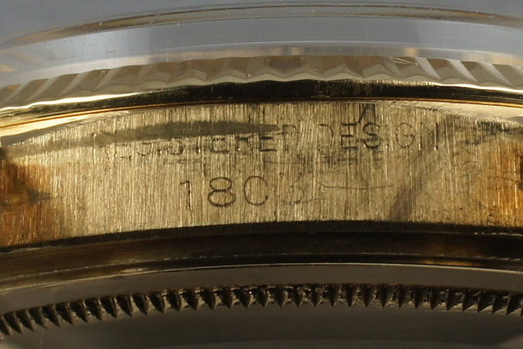 1965 Rolex 18K YG President 1803 with Spanish Date Disk