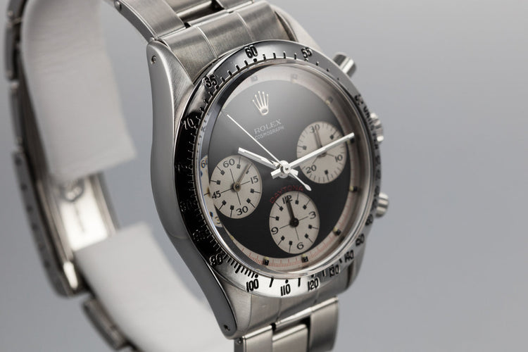 1968 Rolex Daytona 6239 "Paul Newman" with Black Dial and Purchase Papers
