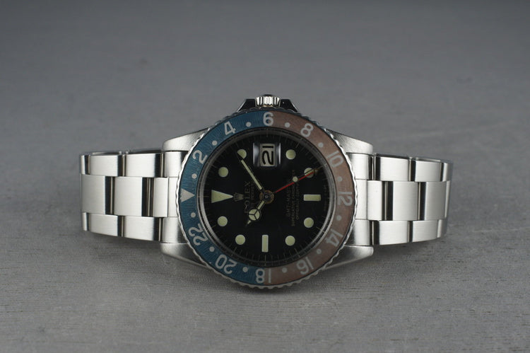 1965 Rolex GMT-Master 1675 Gilt Dial