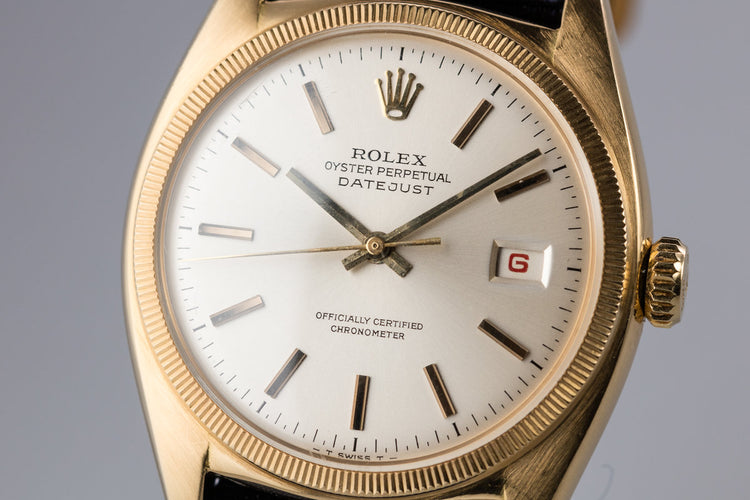 1952 Rolex 18K YG DateJust 6105
