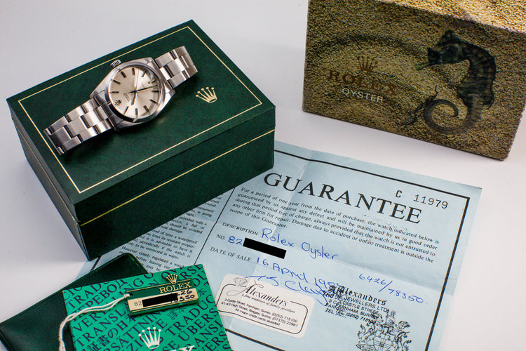 1983 Rolex Oyster Precision 6426 with Box and Papers