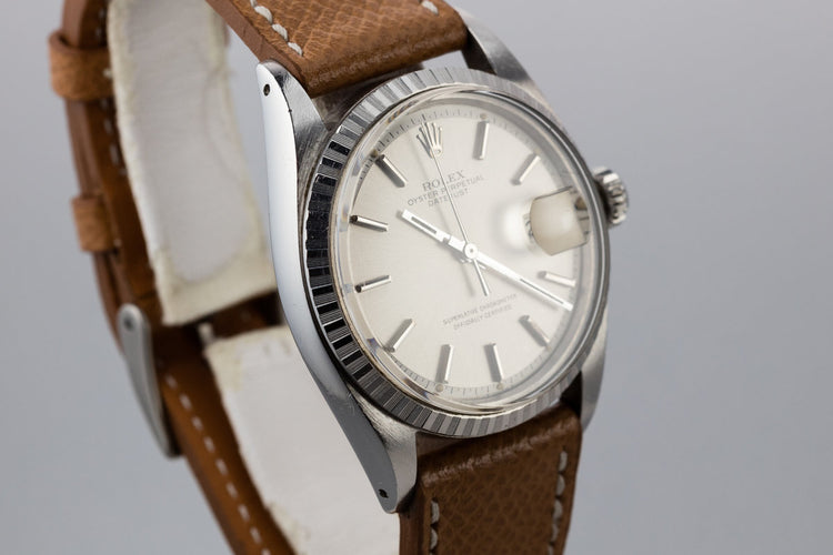 1968 Rolex DateJust 1603 Silver dial