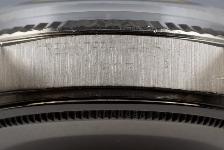 1972 Rolex WG Day-Date Wide Boy Sigma Dial 1803