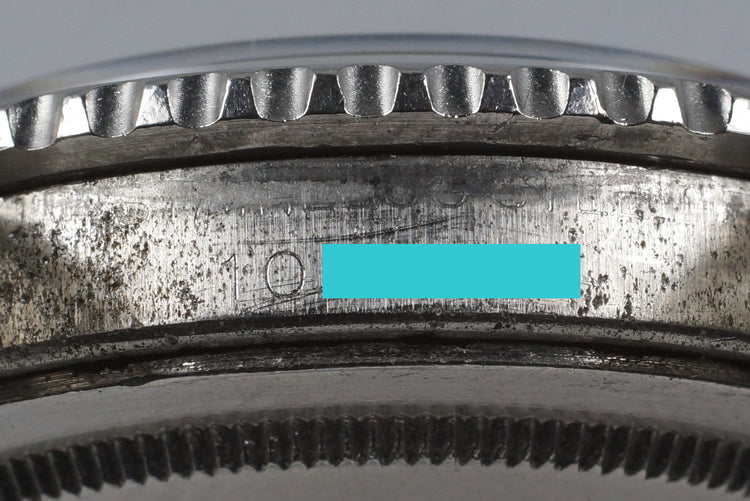 1963 Rolex GMT 1675 PCG Gilt Underline Dial