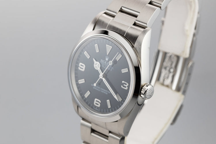 1999 Rolex Explorer 14270 with SWISS Only Dial