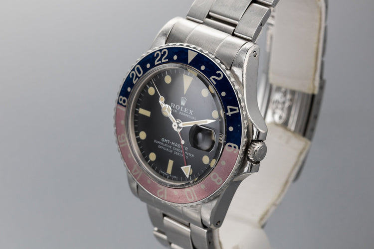 1971 GMT-Master 1675 "Pepsi" with Box and Papers