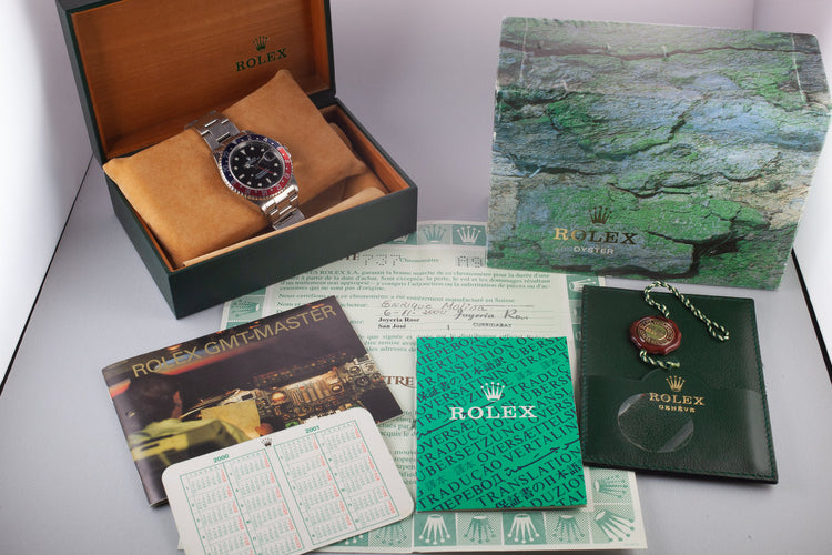 2000 Rolex GMT-Master II 16710 "Pepsi" with Box and Papers