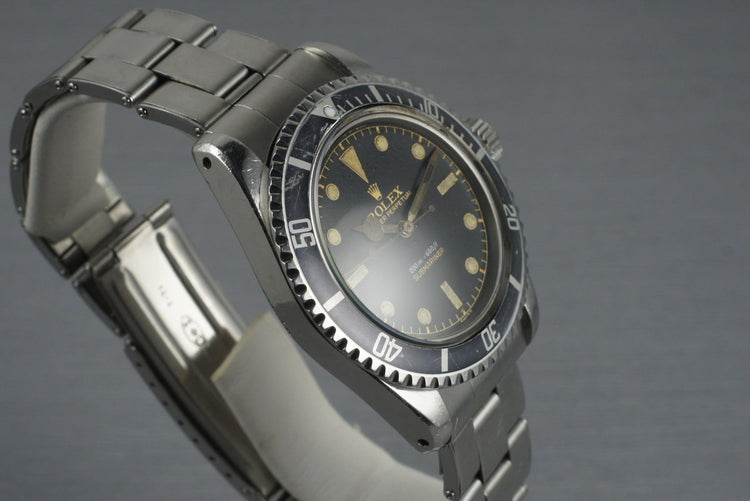 1962 Rolex Submariner 5513 PCG with Mark 1 Gilt Chapter Ring Dial