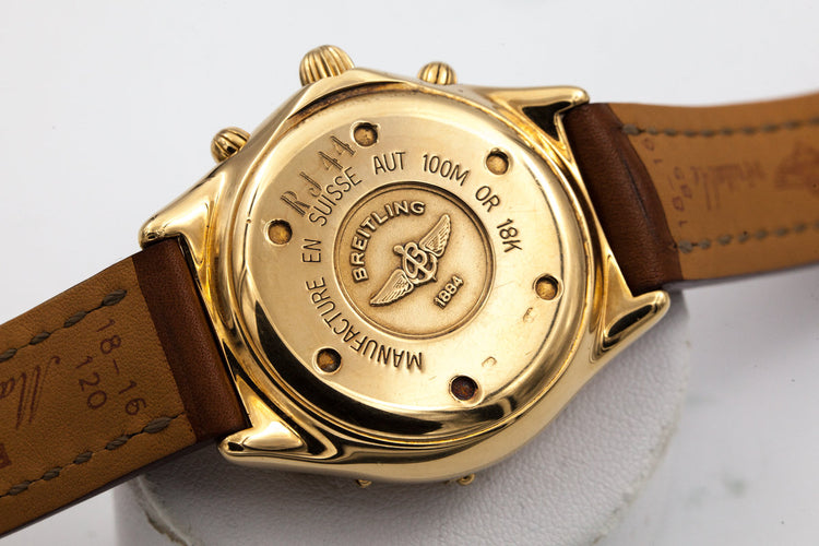 Breitling Brown Dial K30012 owned by Reggie Jackson from the New York Yankees