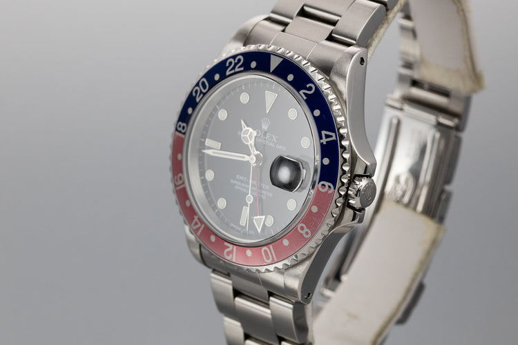 1997 Rolex Gmt-Master 16700 "Pepsi" with Box and Papers