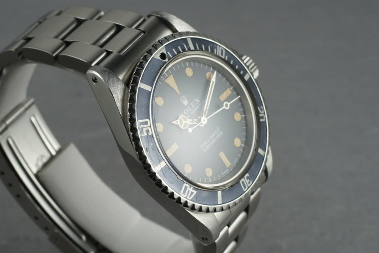 1967 Rolex Submariner 5513 with Creamy/Orange Meters First Dial