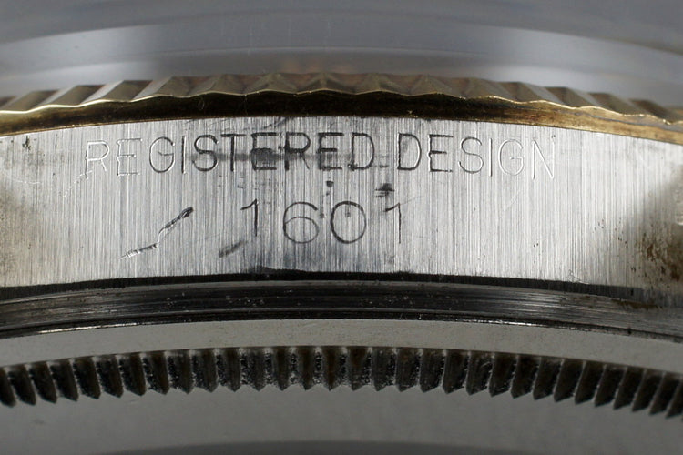 1969 Rolex Two Tone DateJust 1601 with Brown Dial