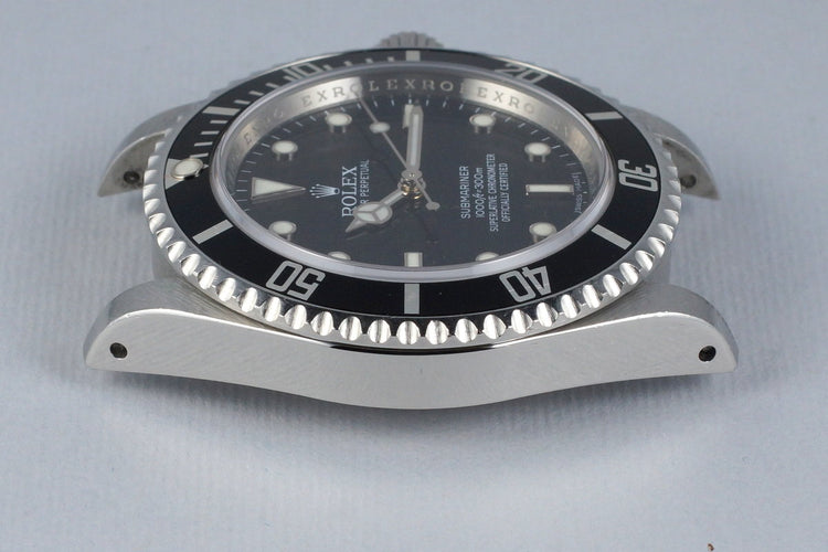 2009 Rolex Submariner 14060M 4 Line Dial