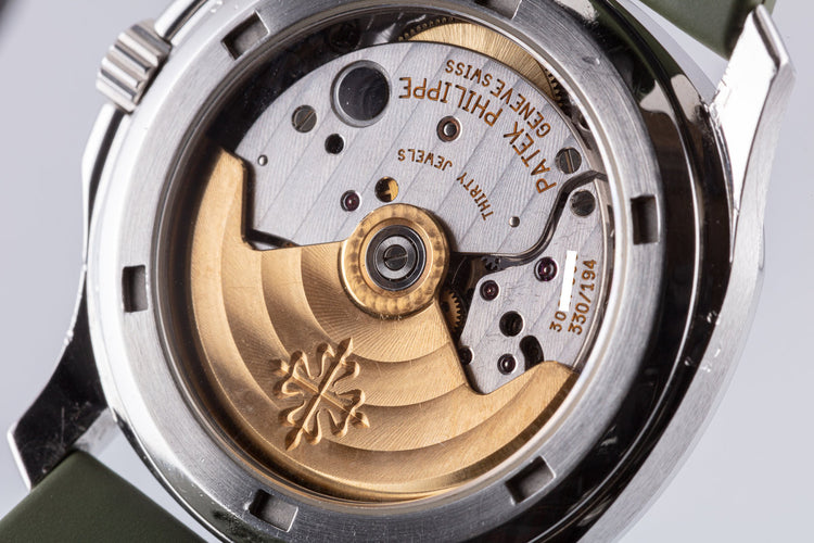 1999 Patek Philippe Aquanaut 5066/1A-001 Black Dial with Box Papers