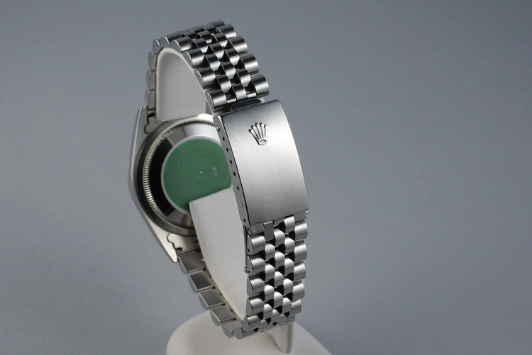 1999 Rolex DateJust 16234 with Factory Blue Diamond Dial