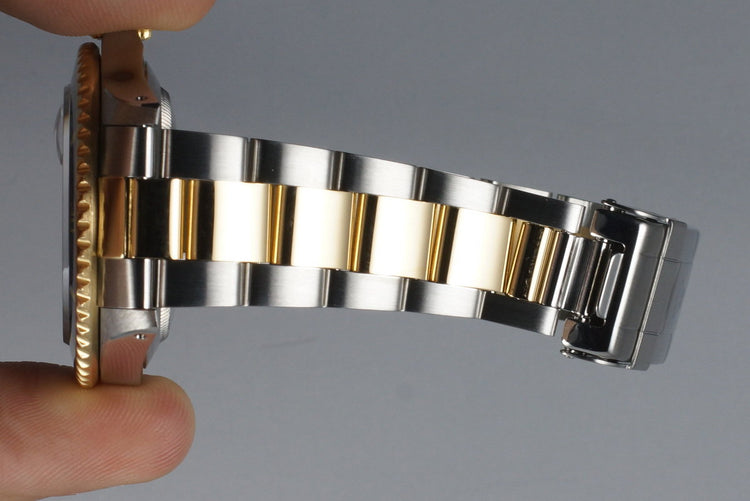 1991 Rolex Two Tone Blue Submariner 16613