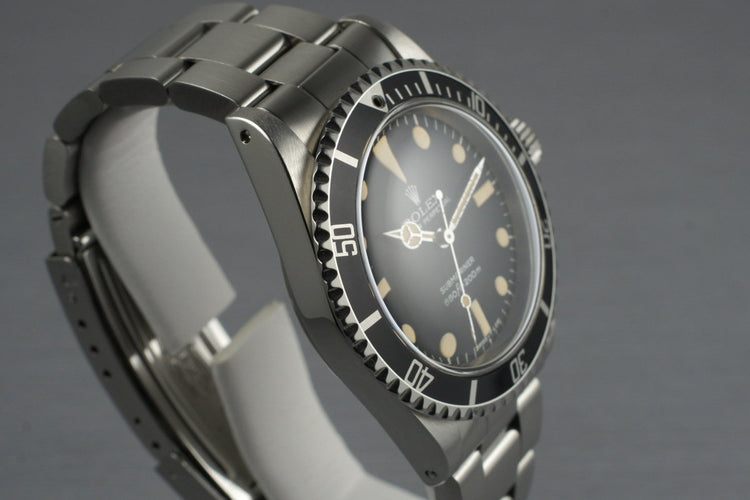 1979 Rolex Submariner 5513 Mark II Maxi Dial