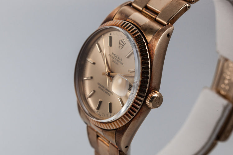 1986 Rolex 14K YG Oyster Date