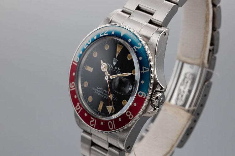 1981 Rolex GMT-Master 16750 "Pepsi" with Box and Papers