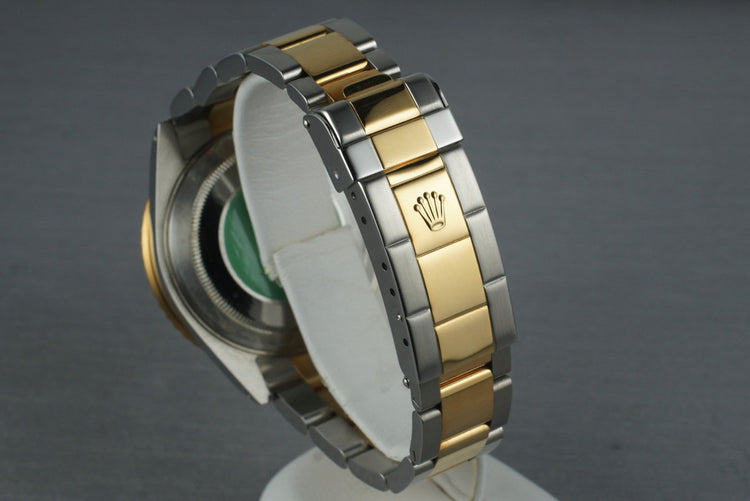 2000 Two Tone Blue Submariner 16613 with Box and Papers