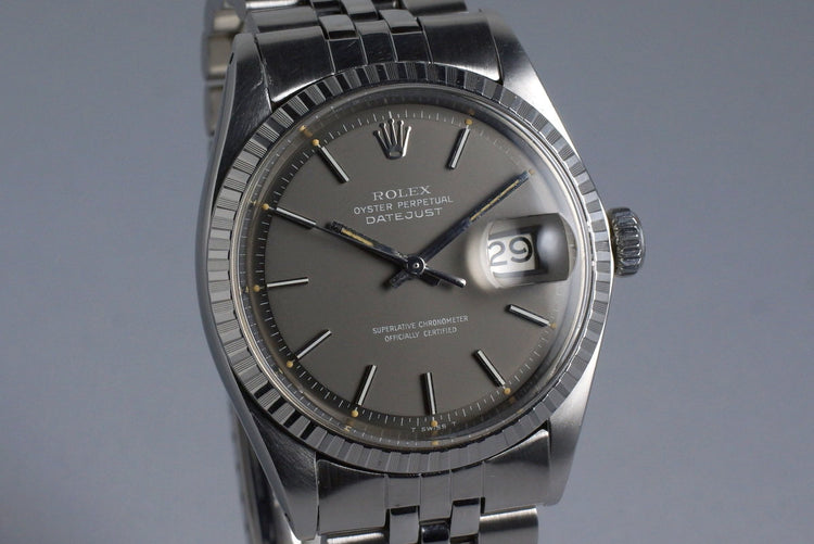 1972 Rolex DateJust 1603 Gray Dial