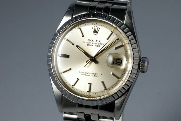 1978 Rolex DateJust 1603 Silver Dial