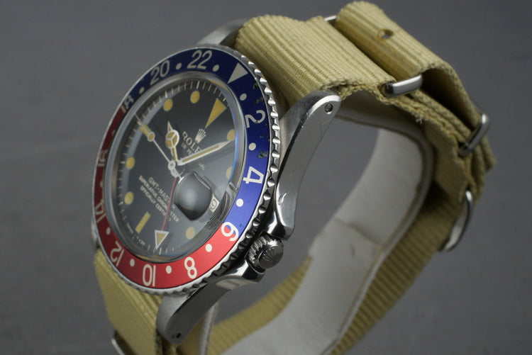 1964 Rolex GMT 1675 Gilt Dial