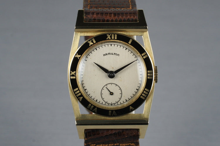 Vintage Hamilton Piping Rock 14K Yellow Gold