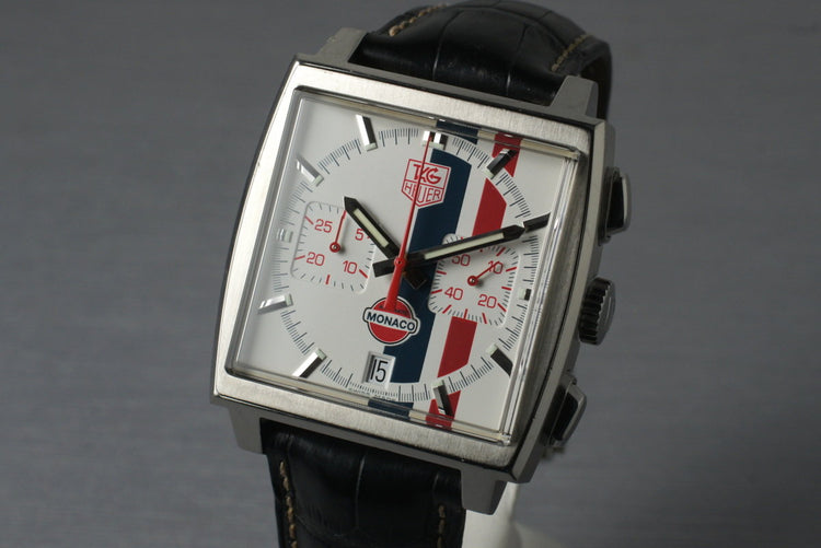 2006 Limited Edition Tag Heuer Monaco Chronograph CW2118 with Box & Papers