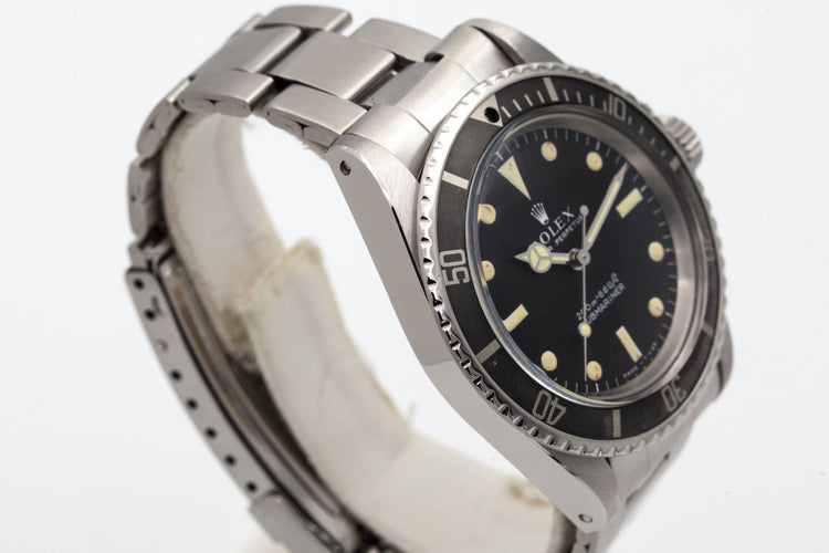 1970 Rolex Submariner 5513 Meters First Dial