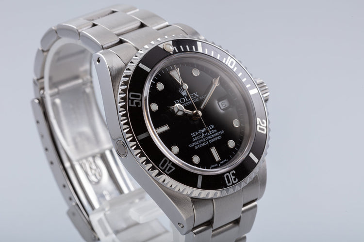 1999 Rolex Sea-Dweller 16600