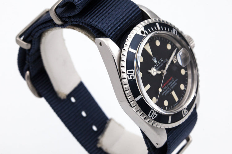 1969 Rolex Red Submariner Mark II Meters First Dial