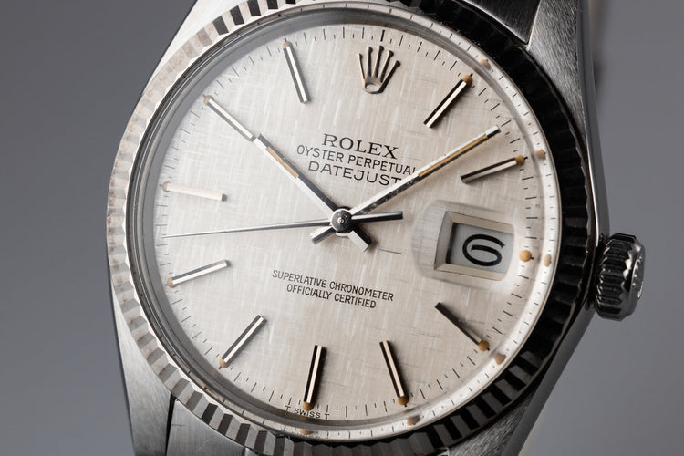 1983 Rolex DateJust 16014 Linen Dial