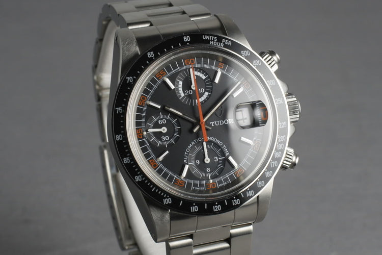 Tudor Chronograph Big Block 94200 3 Register Monte Carlo
