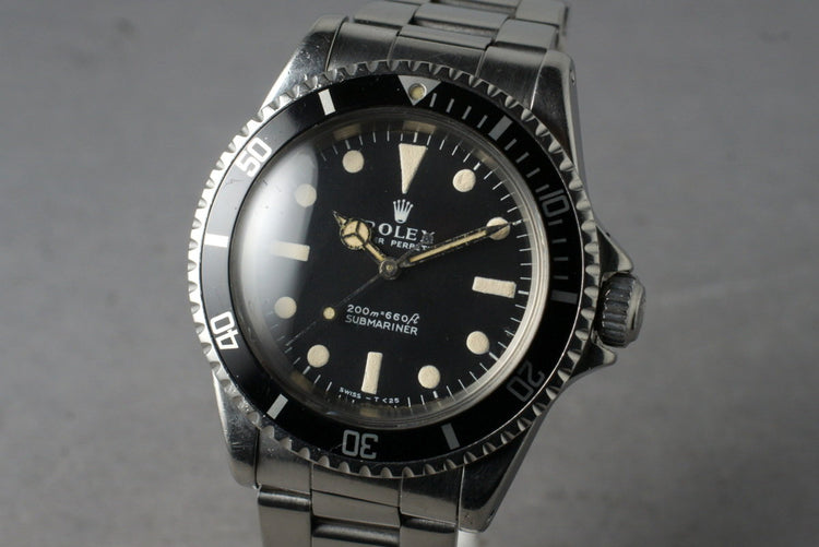 1967 Rolex Submariner 5513 Meters First