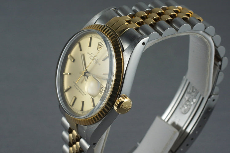 1969 Rolex Two Tone Datejust 1601